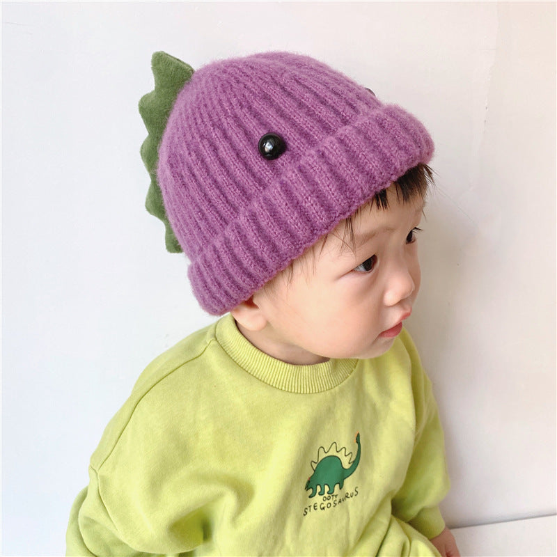 Knitted Dino beanie