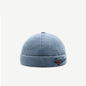 denim melon hat