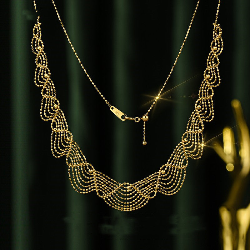 Gold lace Necklace