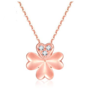 clover Rose Gold necklace