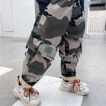 camouflage trousers