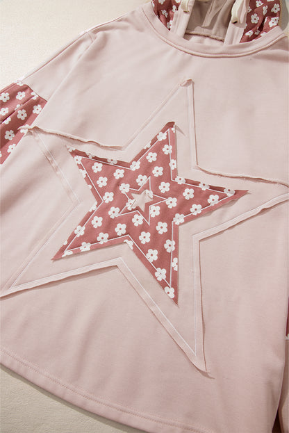 Patchwork Star Hoodie