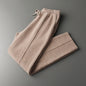 Thickened Casual Sports Outerwear Wool Straight-leg Pants