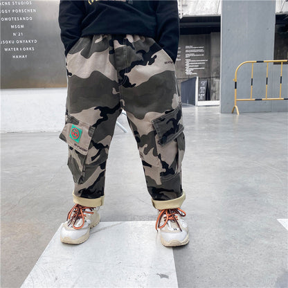 camouflage trousers