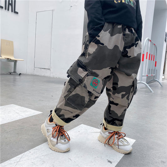 camouflage trousers