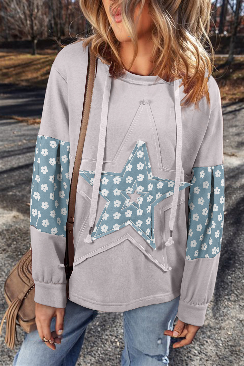 Patchwork Star Hoodie