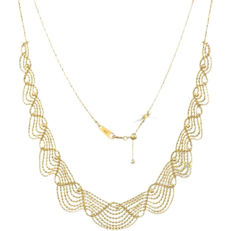 Gold lace Necklace