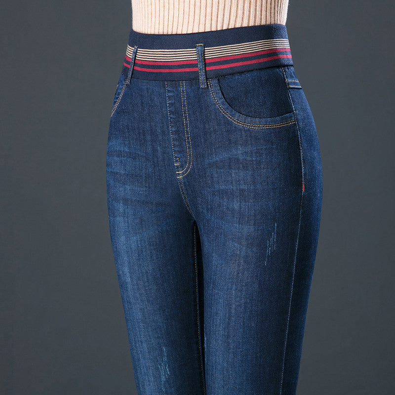 Velvet Padded Jeans