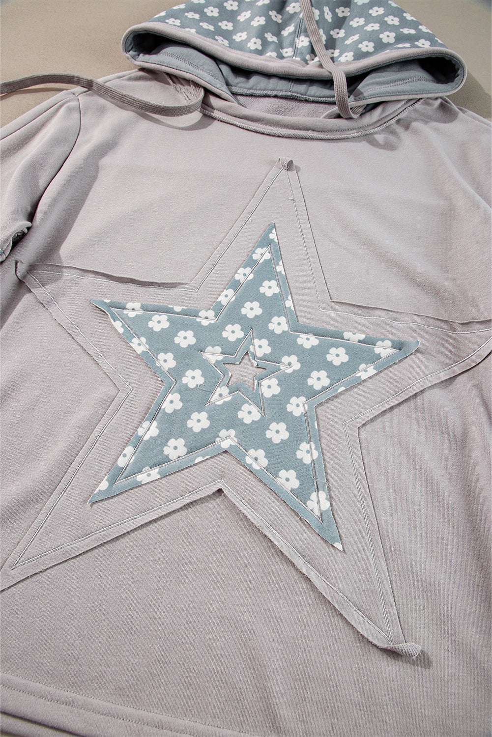 Patchwork Star Hoodie