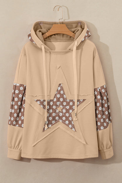 Patchwork Star Hoodie