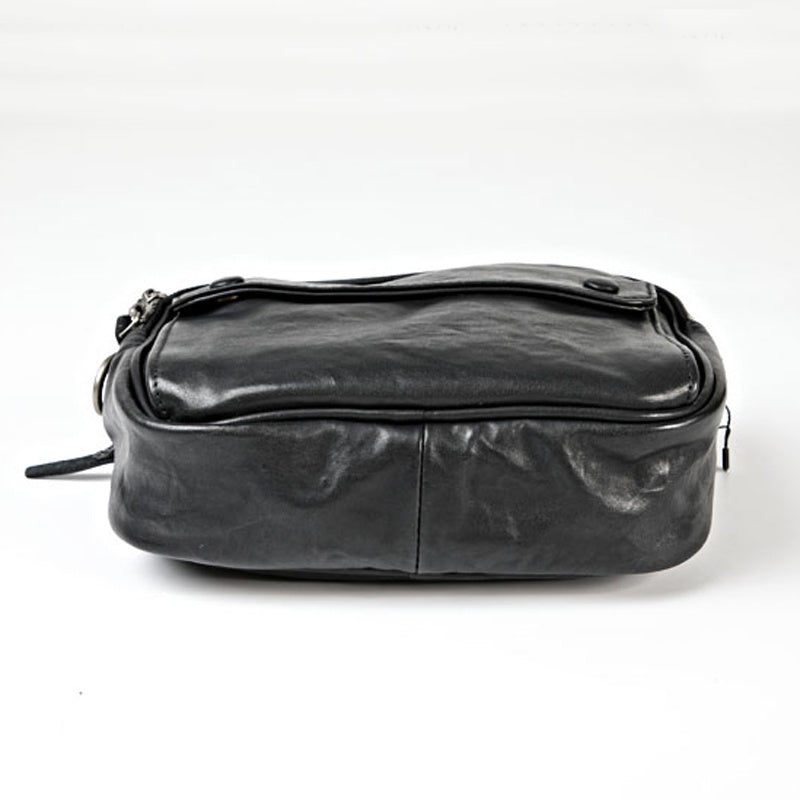 Leather Multi Compartment Shoulder Bag