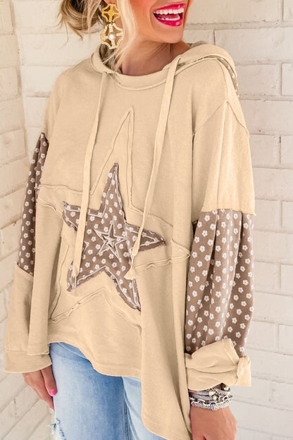 Patchwork Star Hoodie