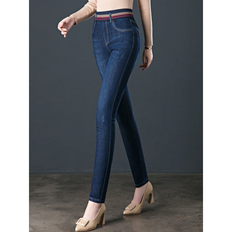 Velvet Padded Jeans