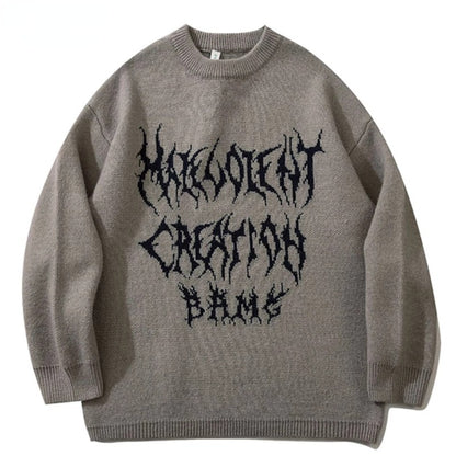 Graffiti Knitted Sweaters