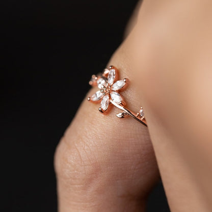 Floral Wedding Band