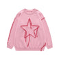 Star Design Knitted Sweater