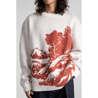 Landscape Pattern Sweater